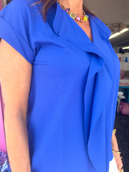 Cobalt Alessia Flowy Top