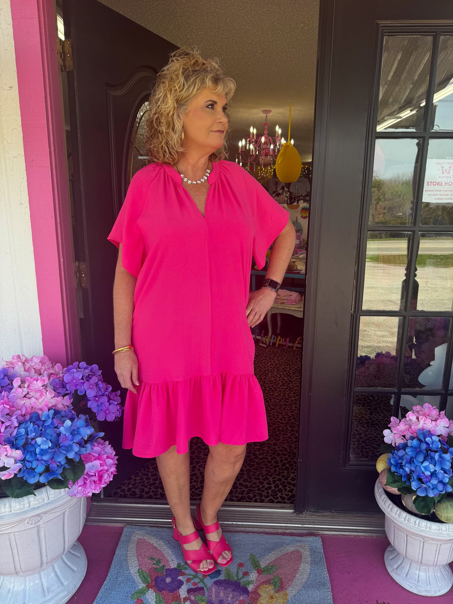 Candy Flutter & Flounce Dress