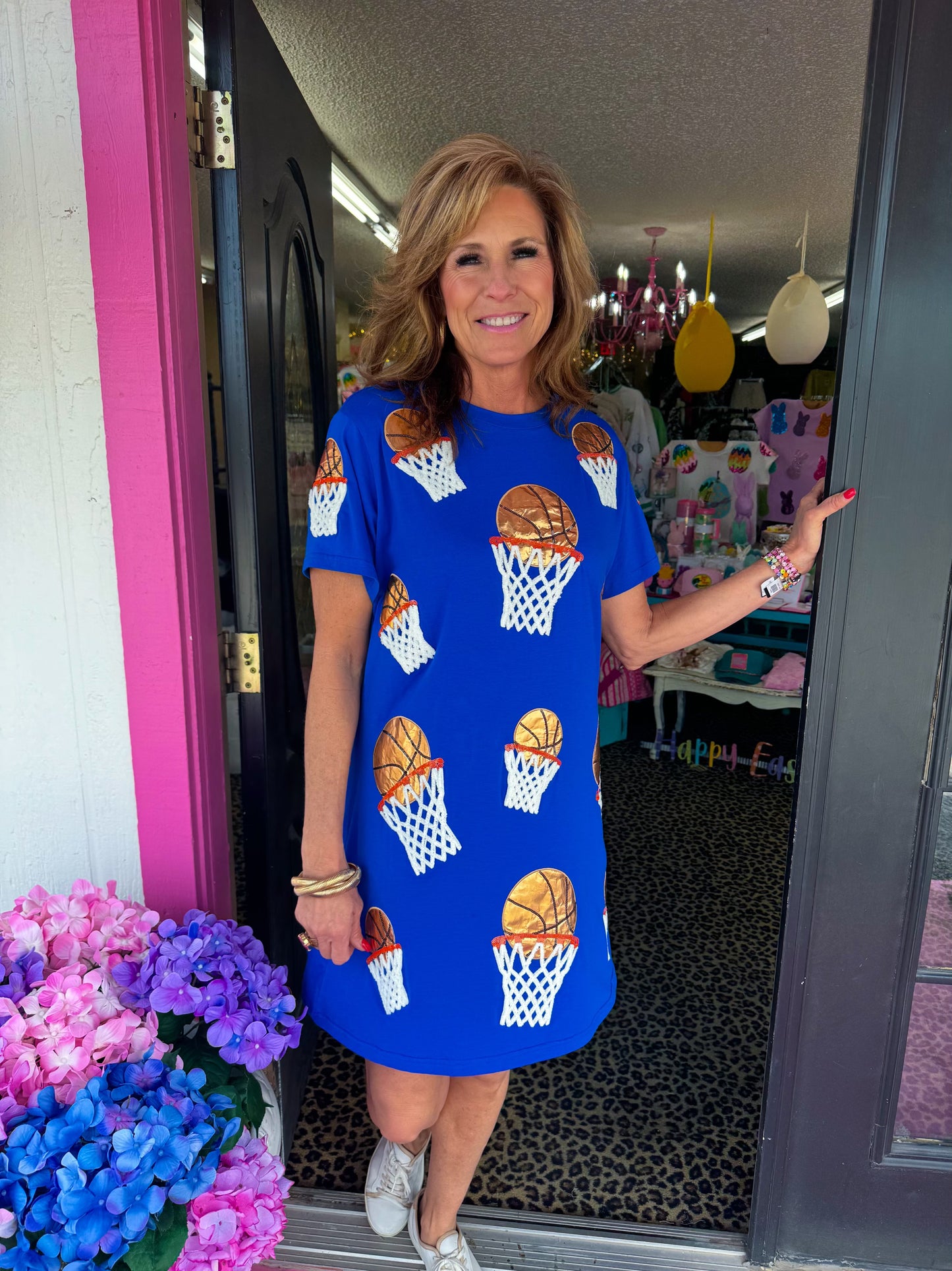 Blue Basketball Dress