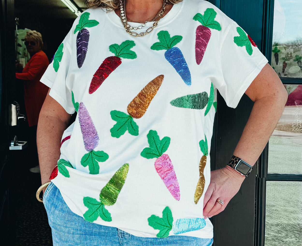 Multi Carrot Tee
