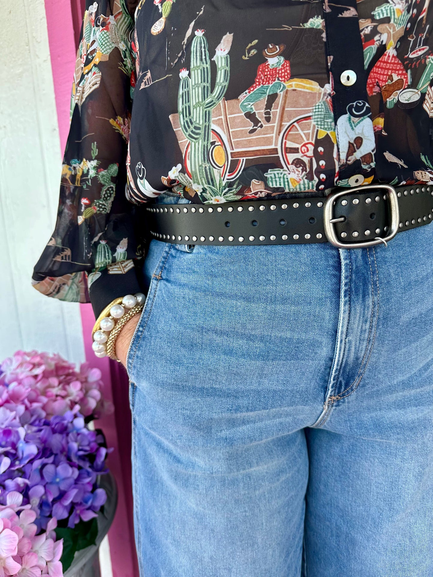 Audrey Surfwind Wide Crop Jean