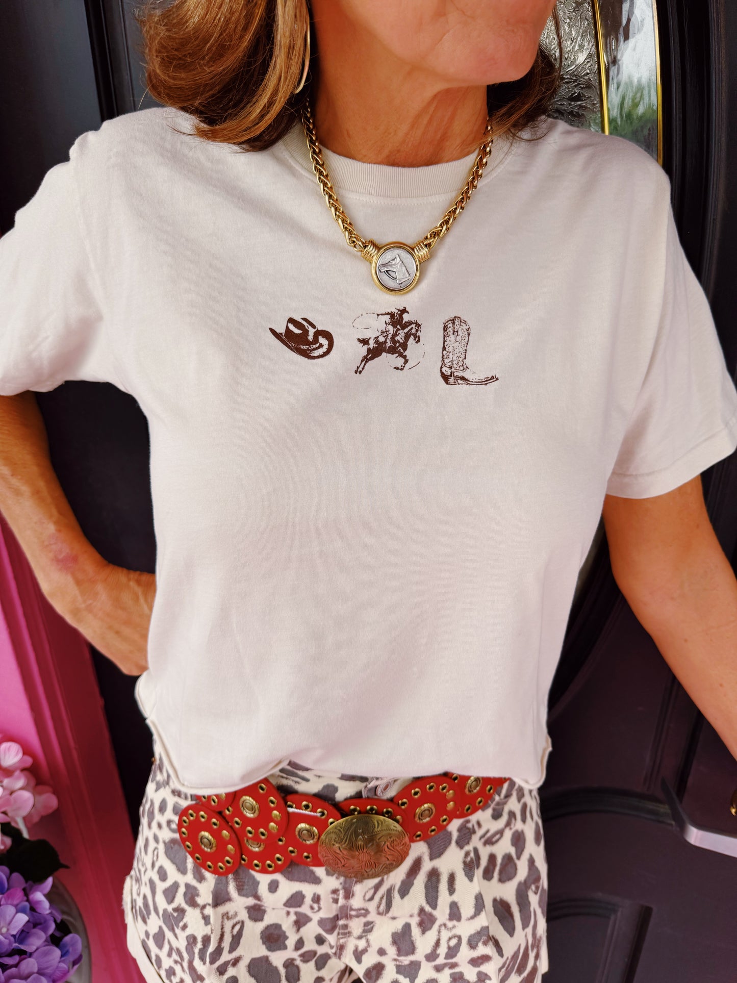 Bone Western Trio Tee