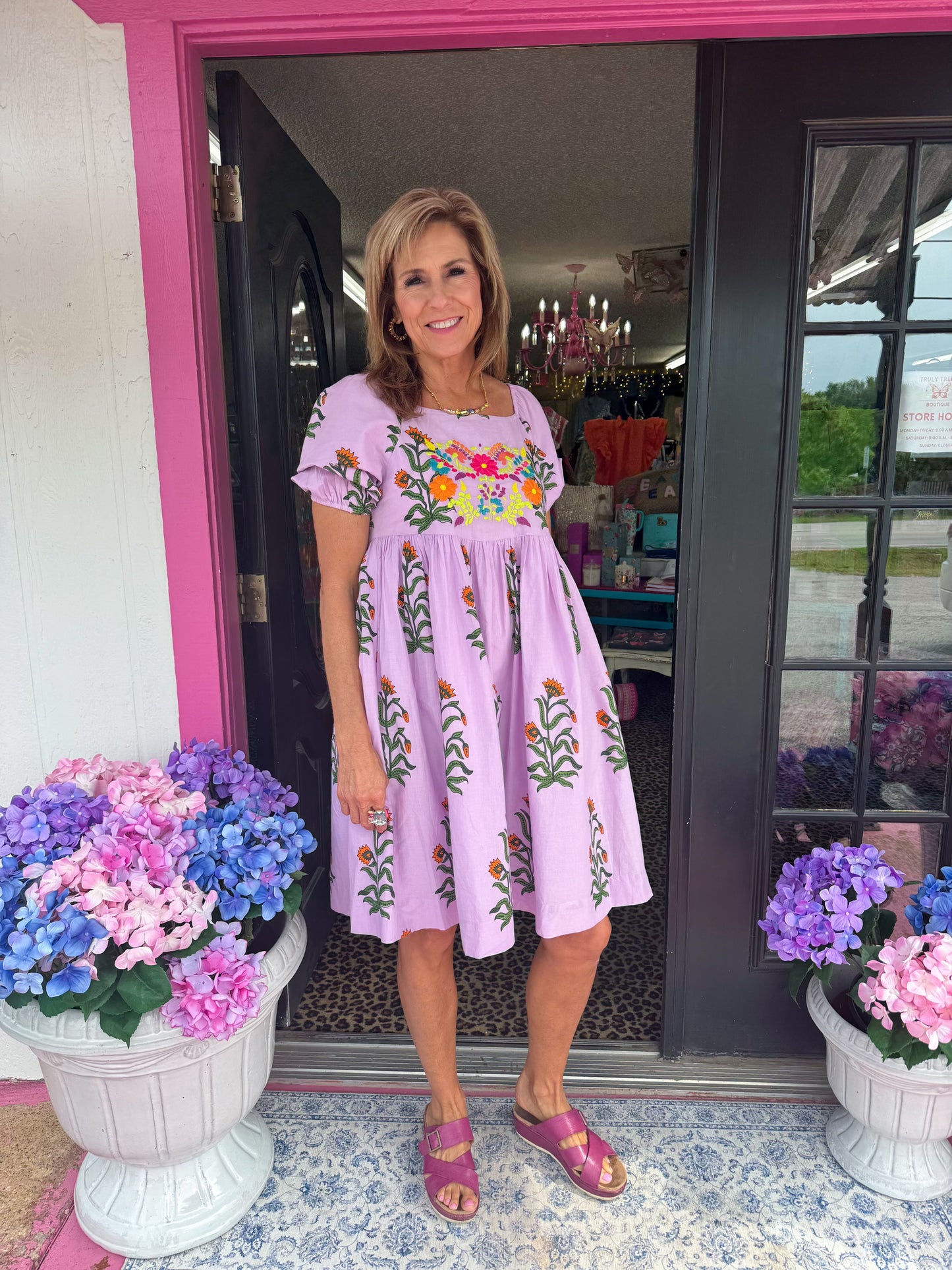 Violeta Embroidered Dress