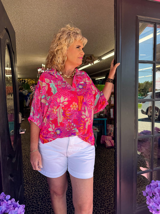 Sloan Collar Top