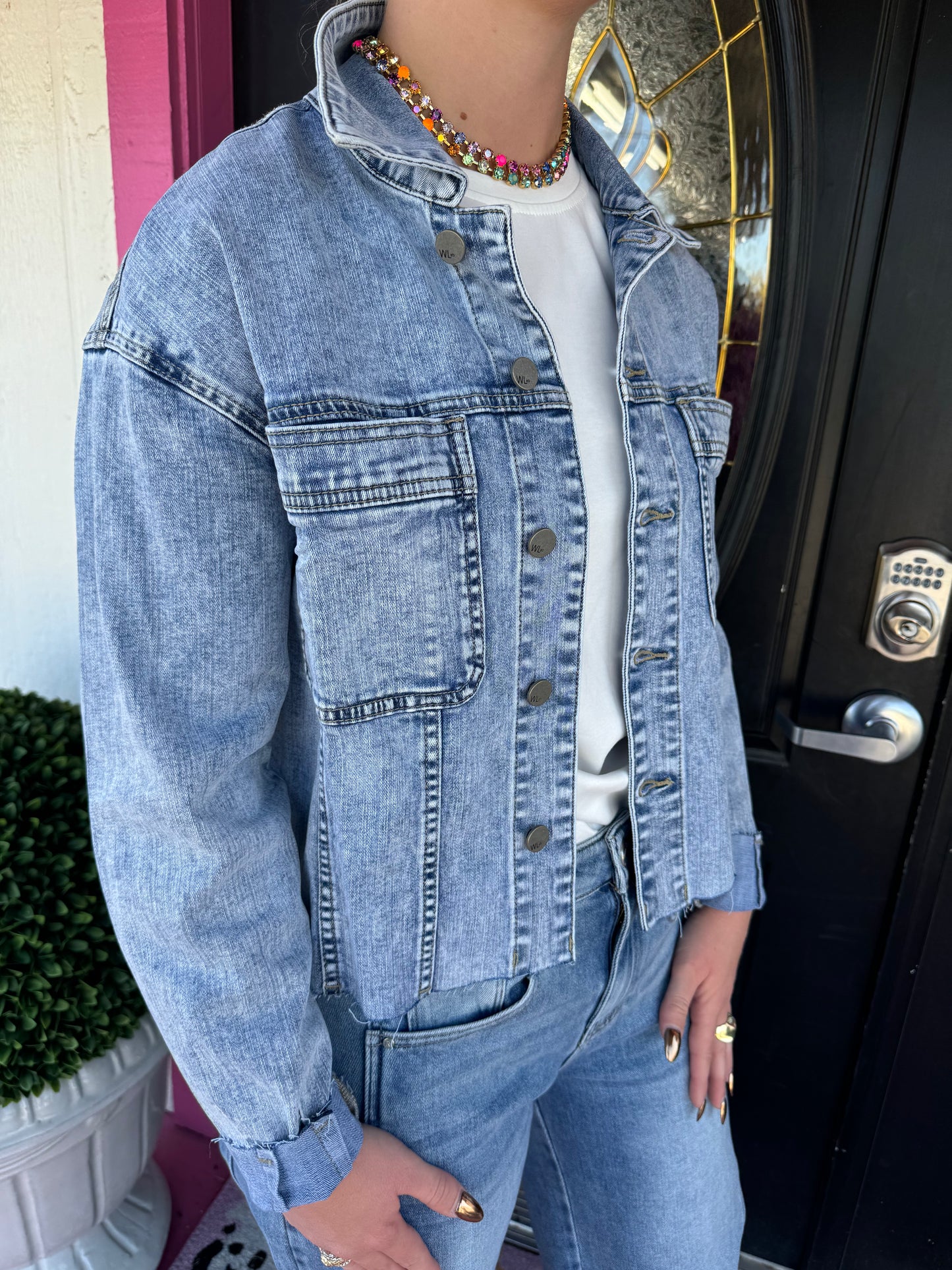 Fetching Boxy Denim Jacket