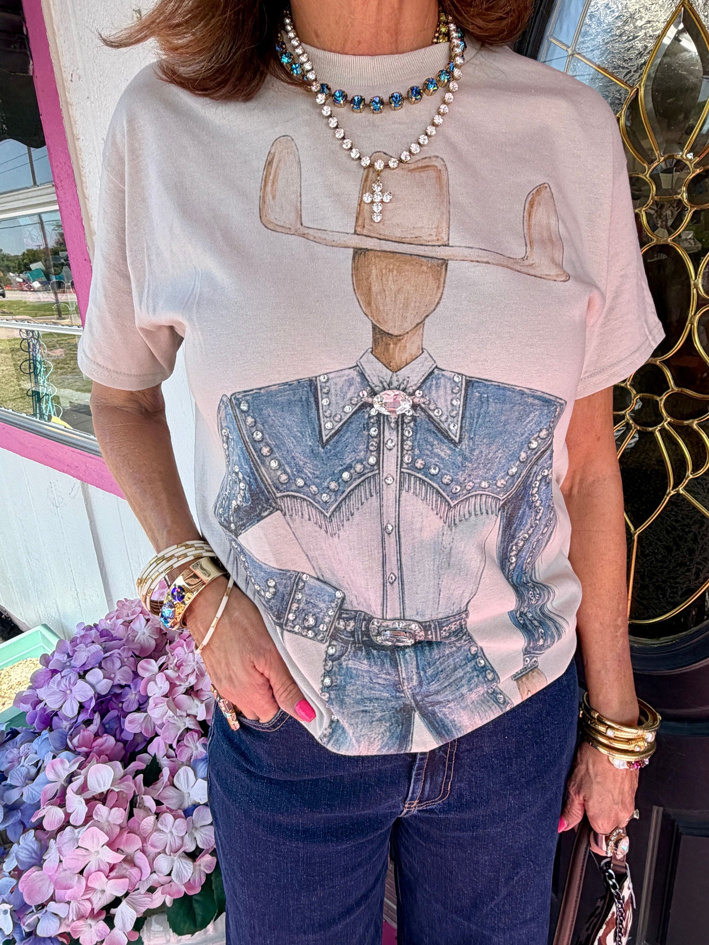 rhinestone Cowboy Tshirt