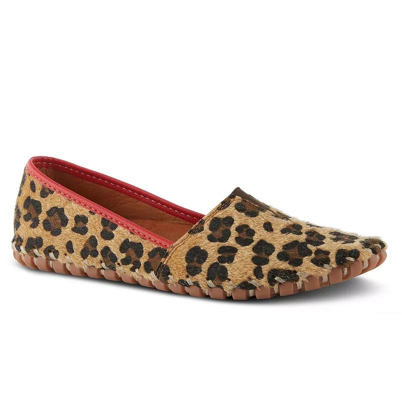 Kathaleta Hide Leopard Slip On