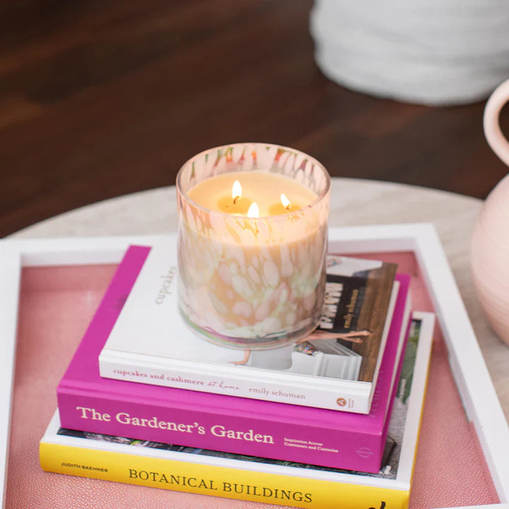 Iridescent Tortoise Candle #058