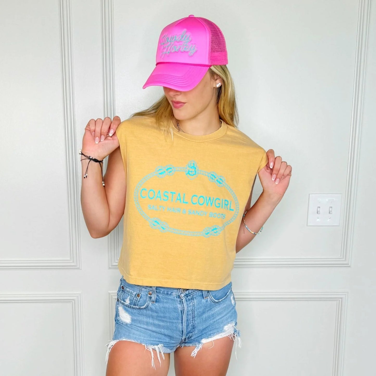 Coastal Cowgirl Rope Tank Top