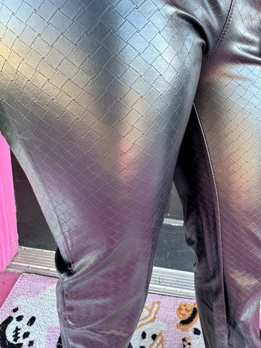 Black Amara Straight Flare