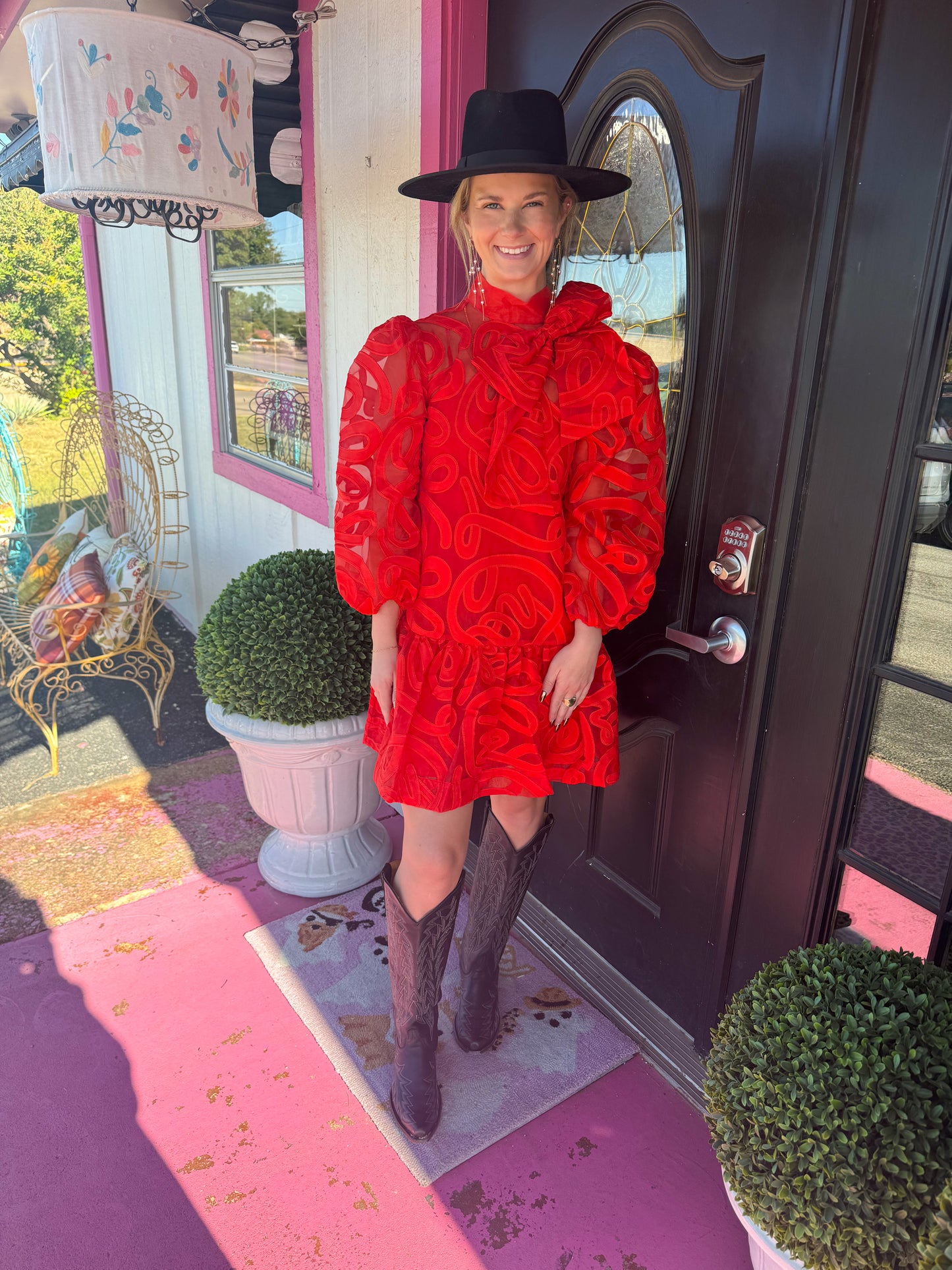 Bella Joy Holly Red Dress