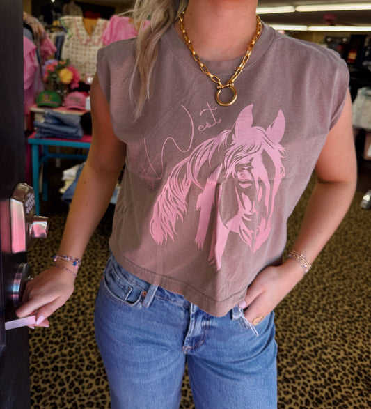 Blush Out West Graphic Tee