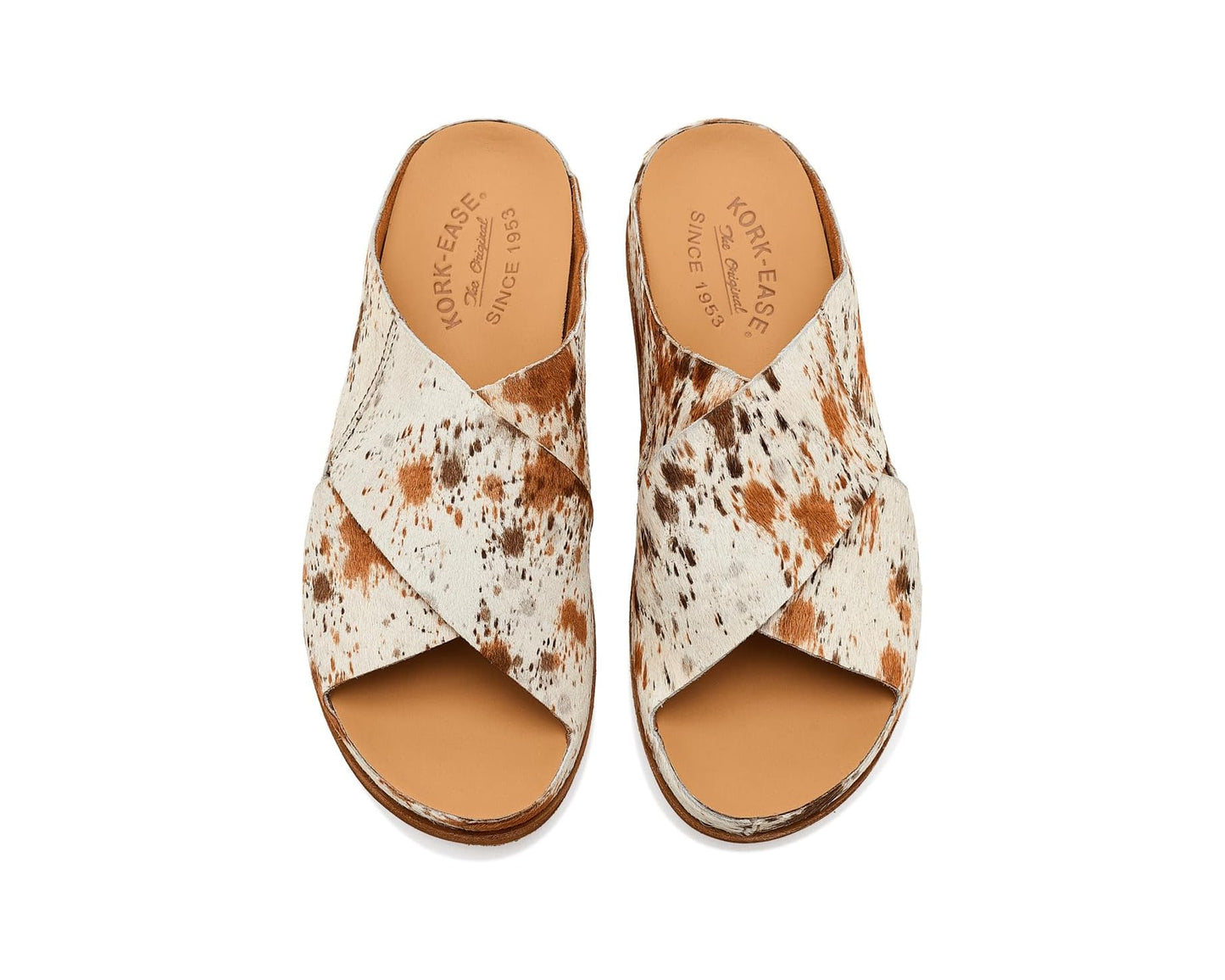 Tutsi Multi Calf Hair Platform Slide