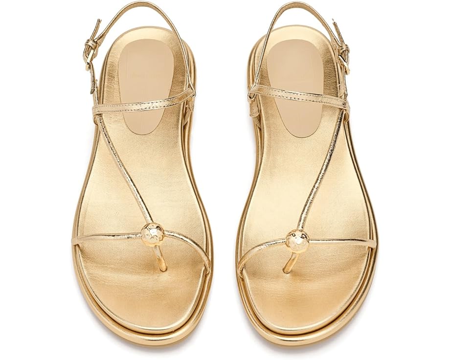 Deane Gold Distressed Sandal