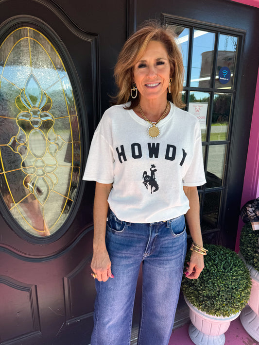 Howdy Socal Tee Sea Salt