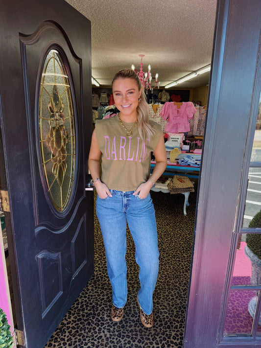 Darlin' Cap Sleeve Tee