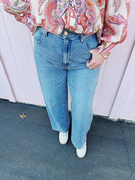 Elly Del Mar Wide Leg Jean