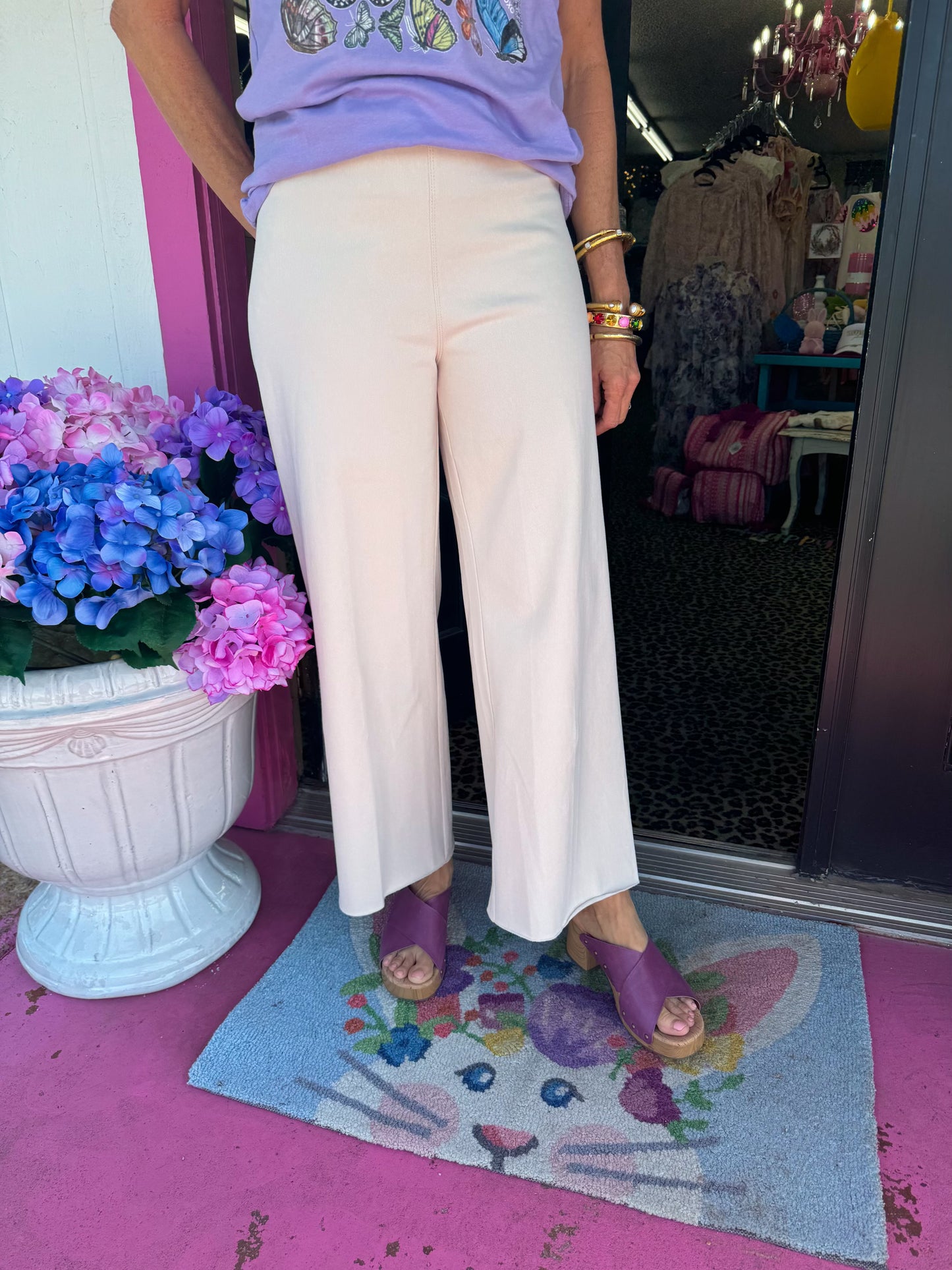 Oatmeal Erin Wide Leg