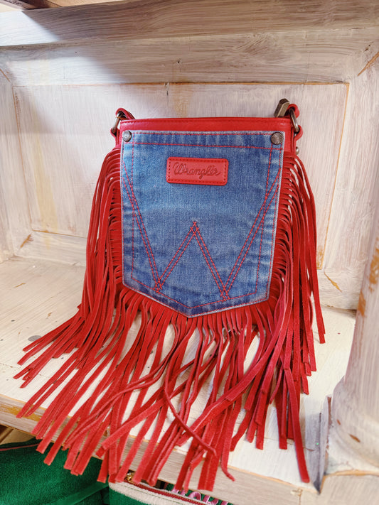 Wrangler Fringe Crossbody