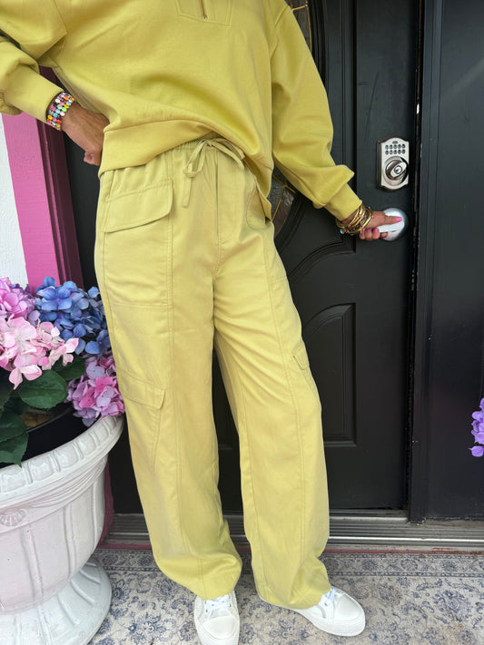 Rhodes Pear Elastic Pant