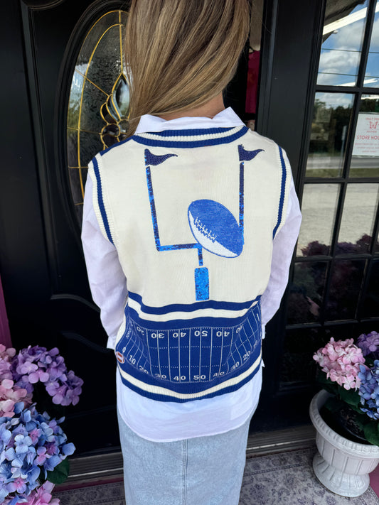 Royal Colorblock Sweater Vest