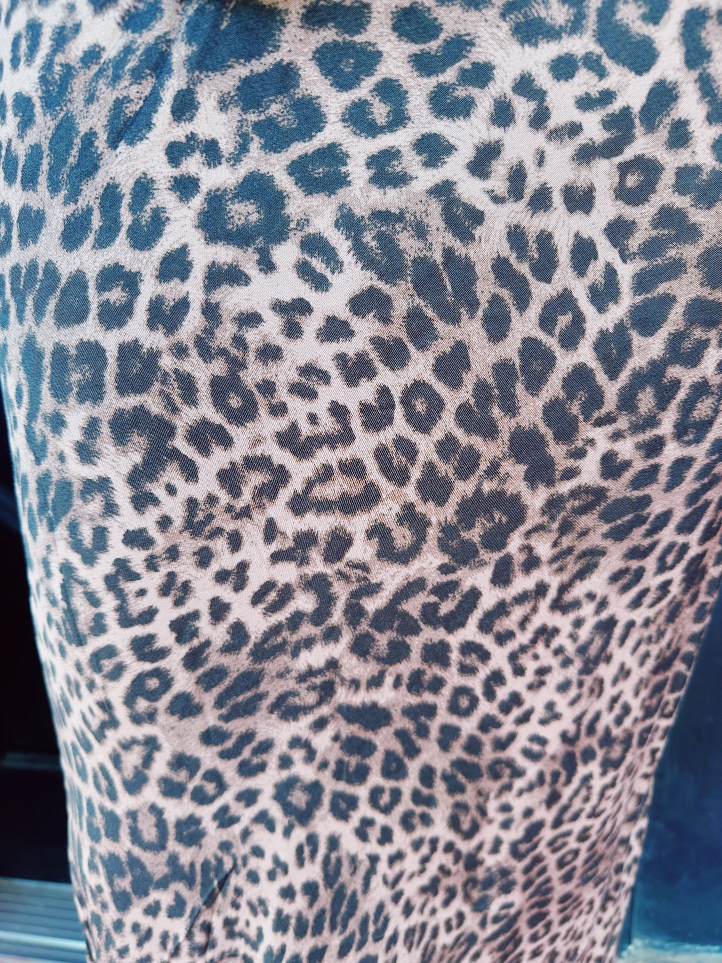 Izabel Tan Leopard Maxi Skirt