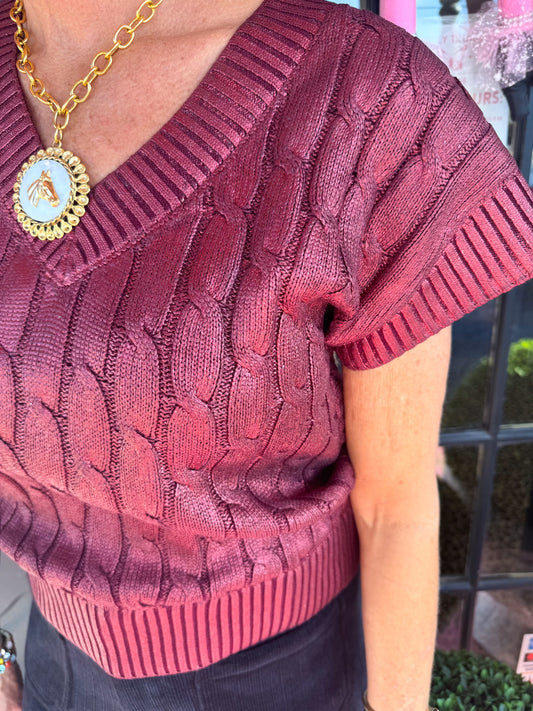 Bay Shimmer Sweater Vest