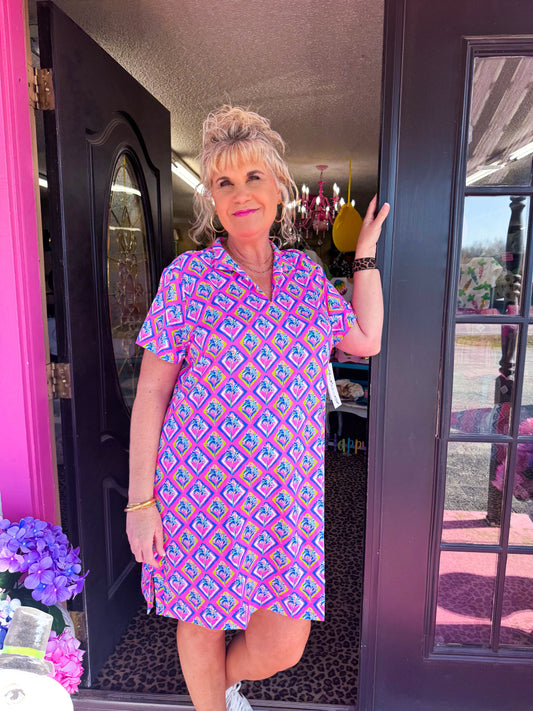 Trees S/S Dress