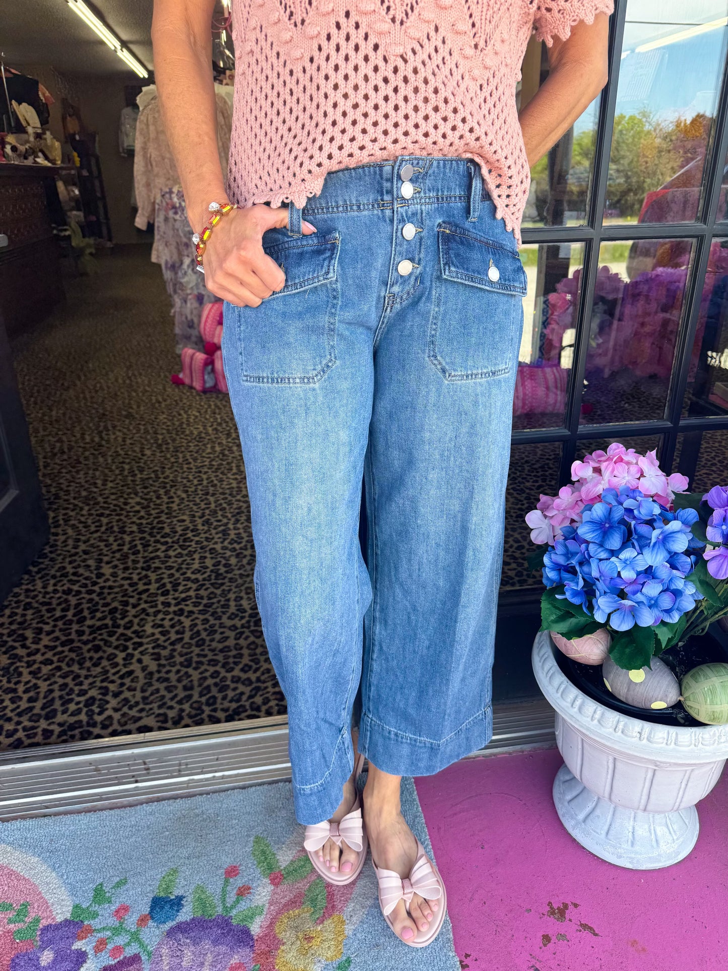 Super Stride Jean with Pockets