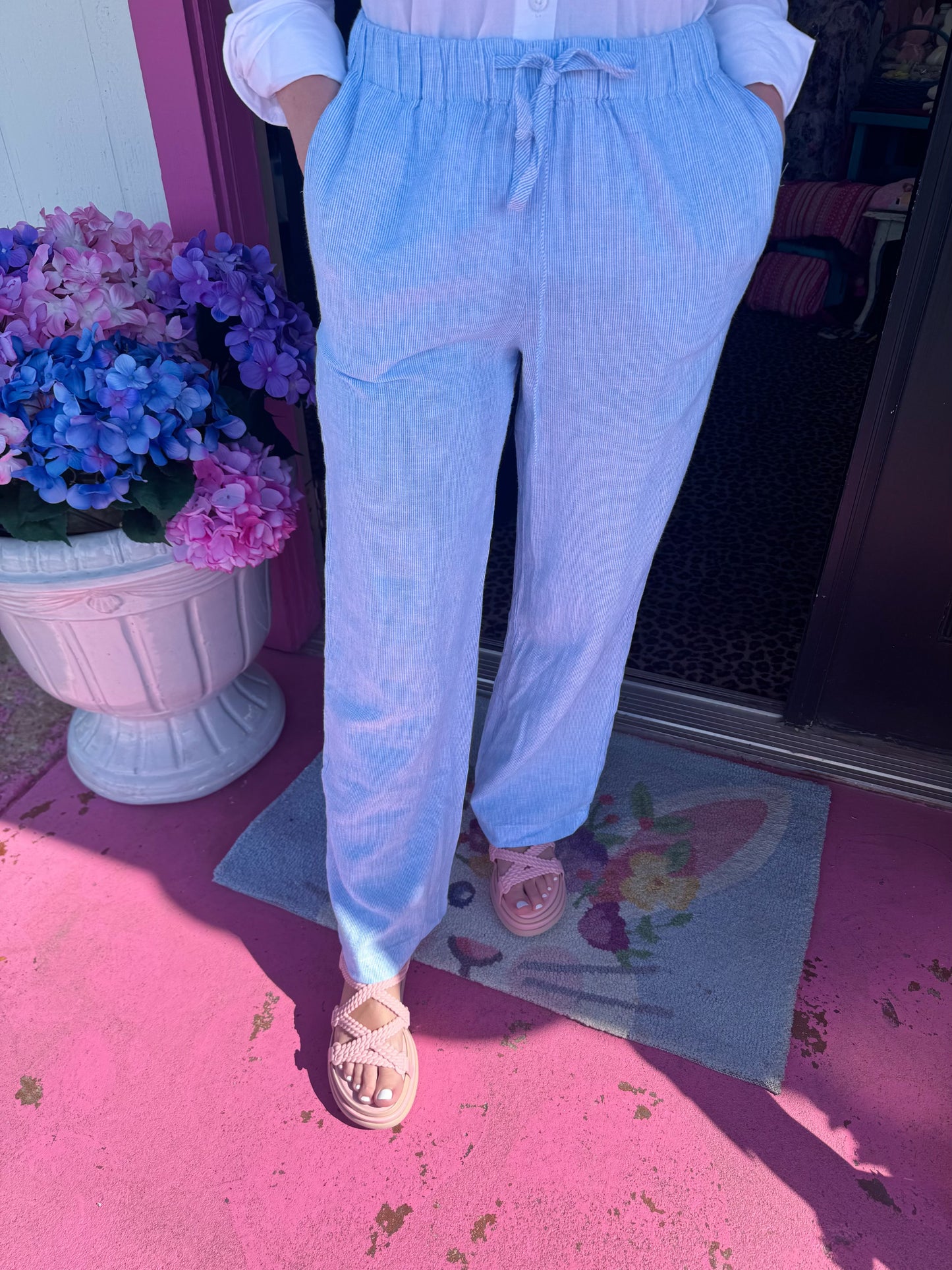 Devon Microstripe Pant