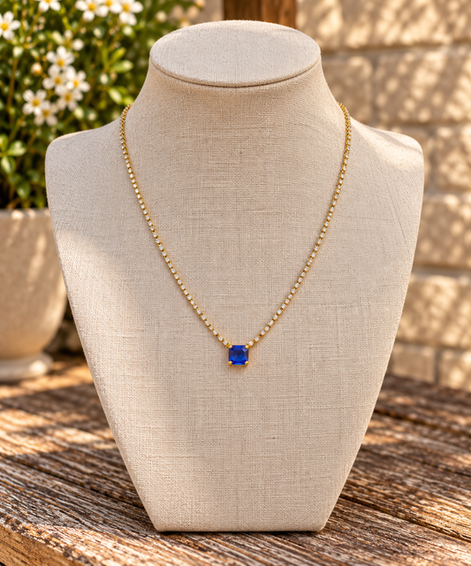 Rhys Square Necklace