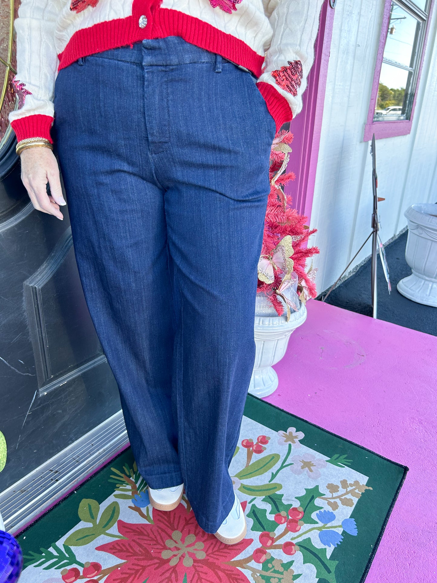 Kelsey Indigo Trouser Pant