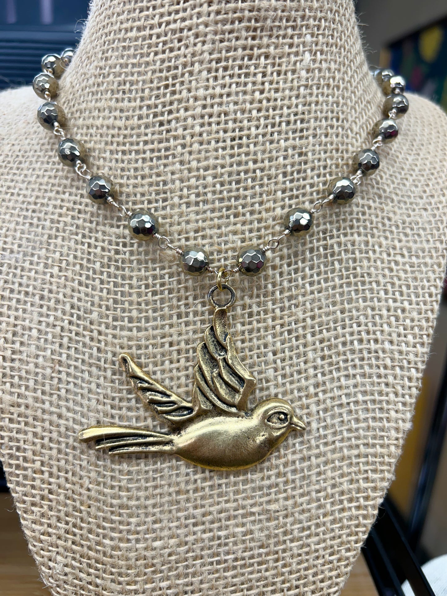 Bird Pendant Necklace