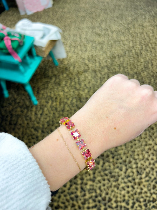 Aymeline Rose Champagne Bracelet