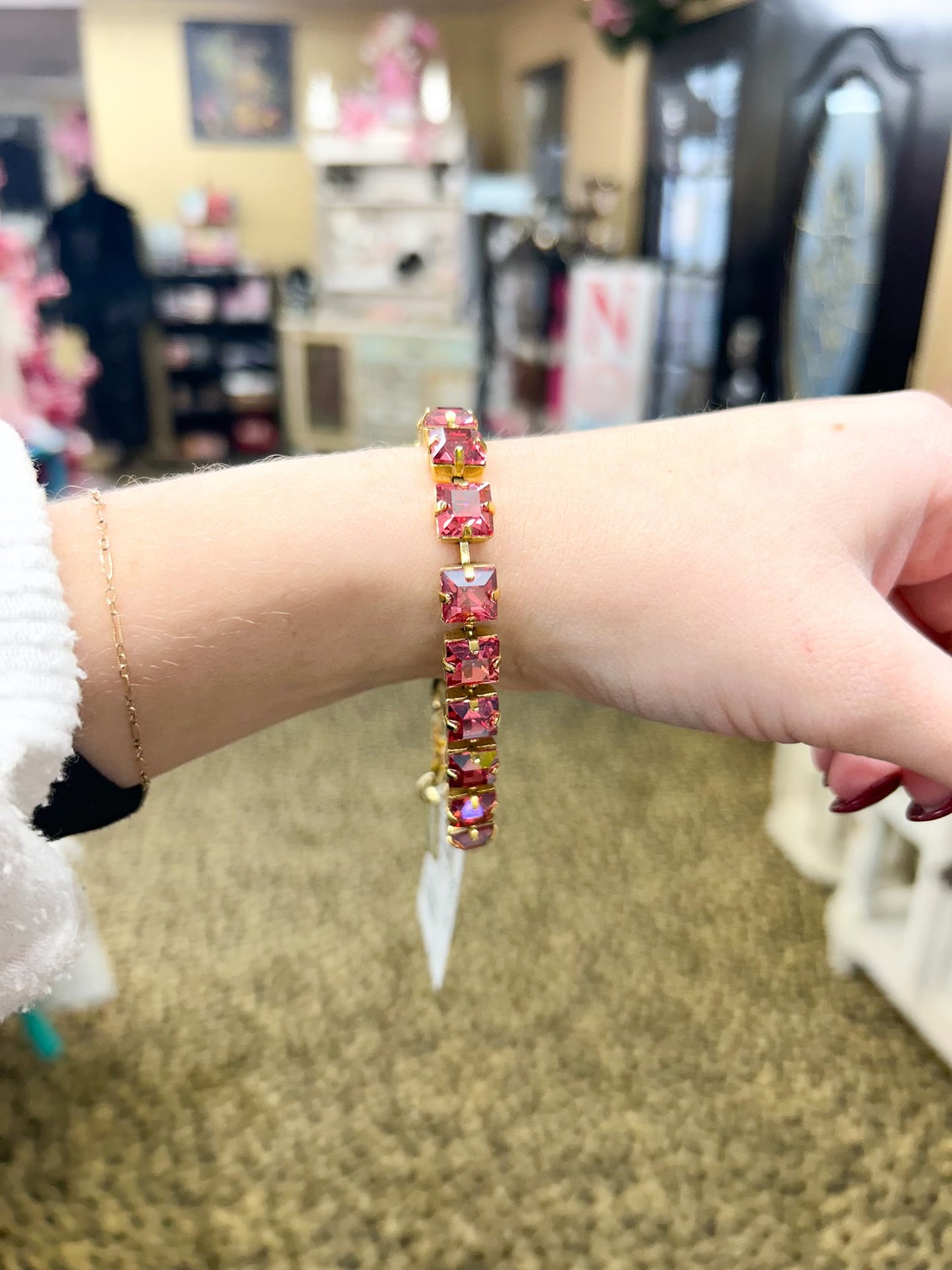 Aymeline Rose Champagne Bracelet