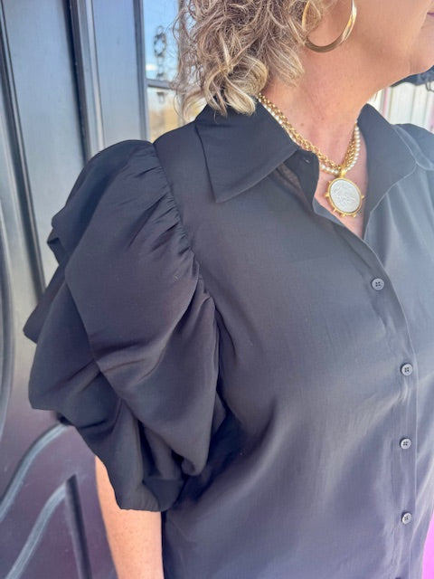 Black Wrynn Top