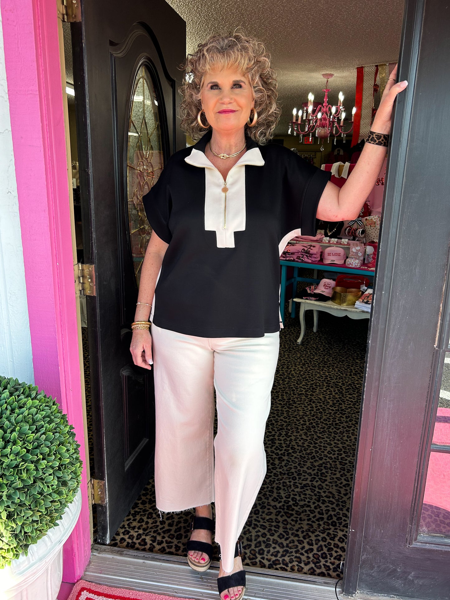 Poppy Black Sand Pullover