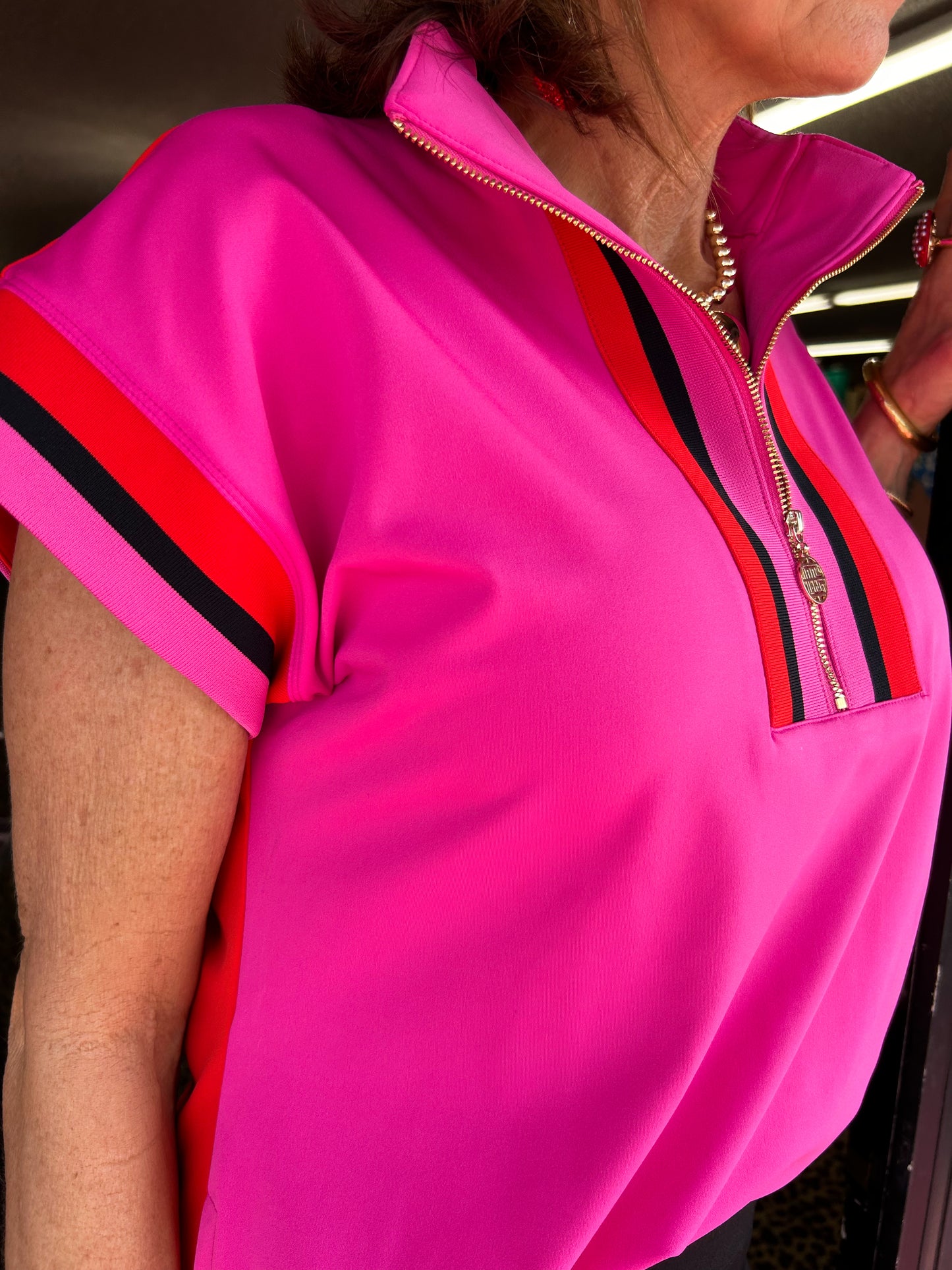 Poppy Berry Pullover