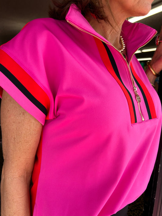 Poppy Berry Pullover