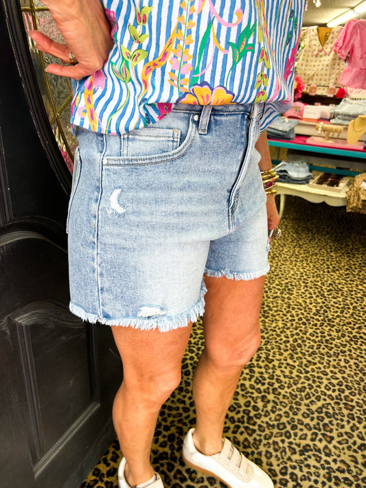 Light HR TC Jean Shorts