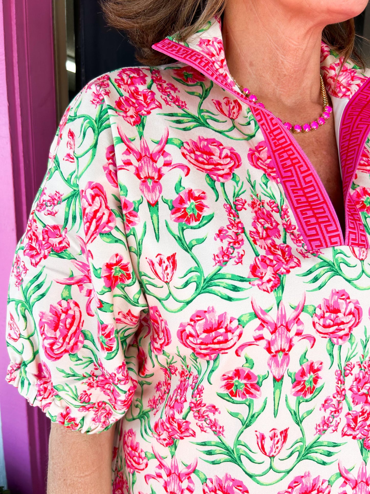 Garden Cheetah Poppy Maxi