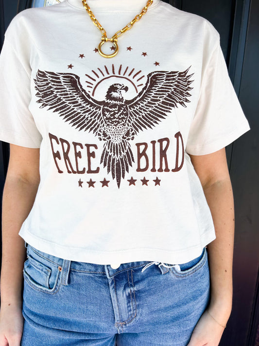 Free Bird Puff Tee