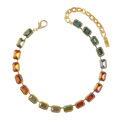 Jabari Watermelon Multi Necklace