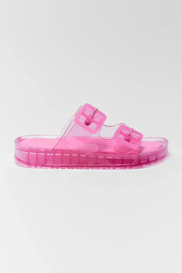 Julio Pink Vinyl Sandal