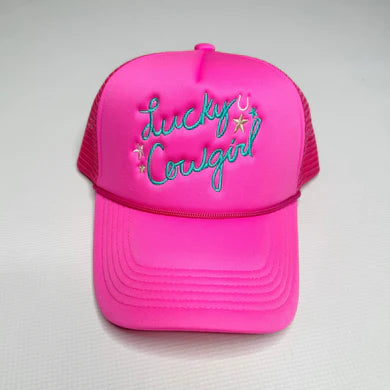 Lucky Cowgirl Trucker Cap