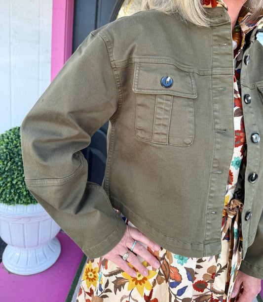 Rowen Olive Jacket