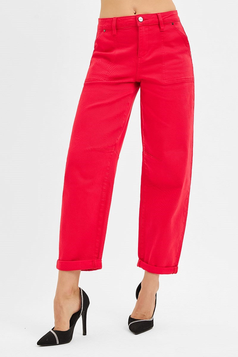 Scarlet HR Ankle Cuffed Barrel