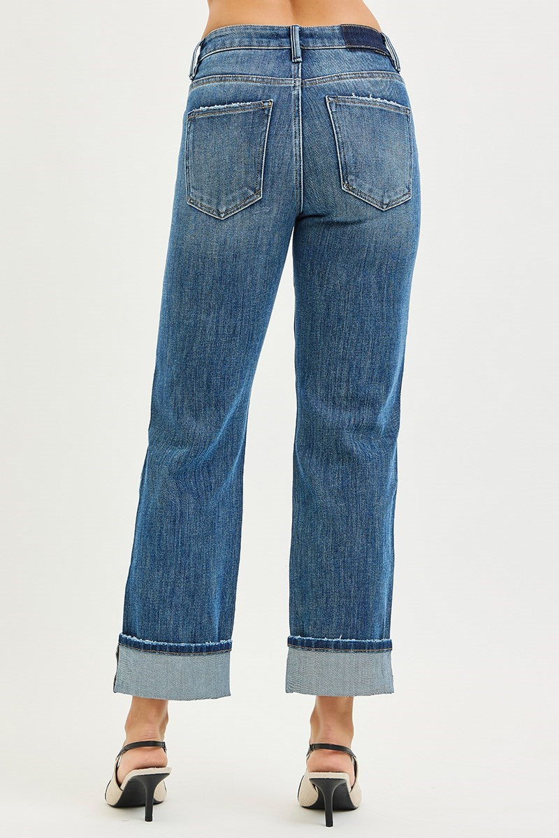 4 Way Stretch Straight Cuff Jean