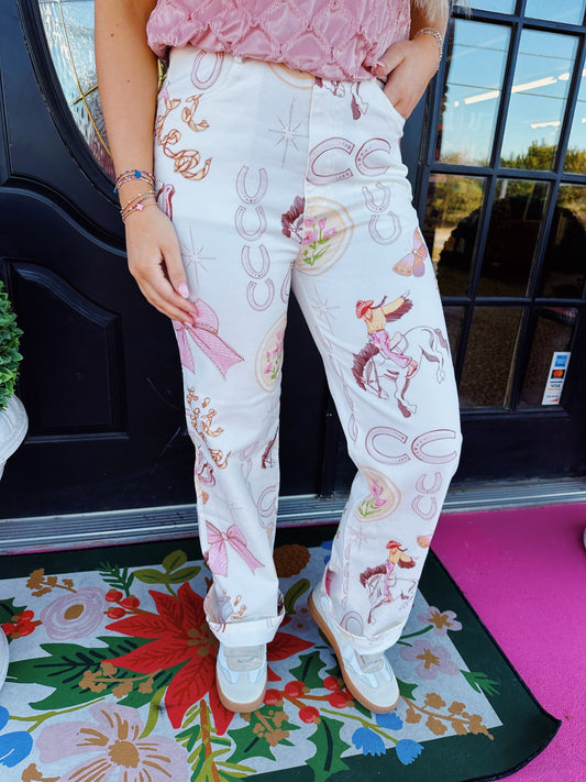 Let's Rodeo Denim Pant