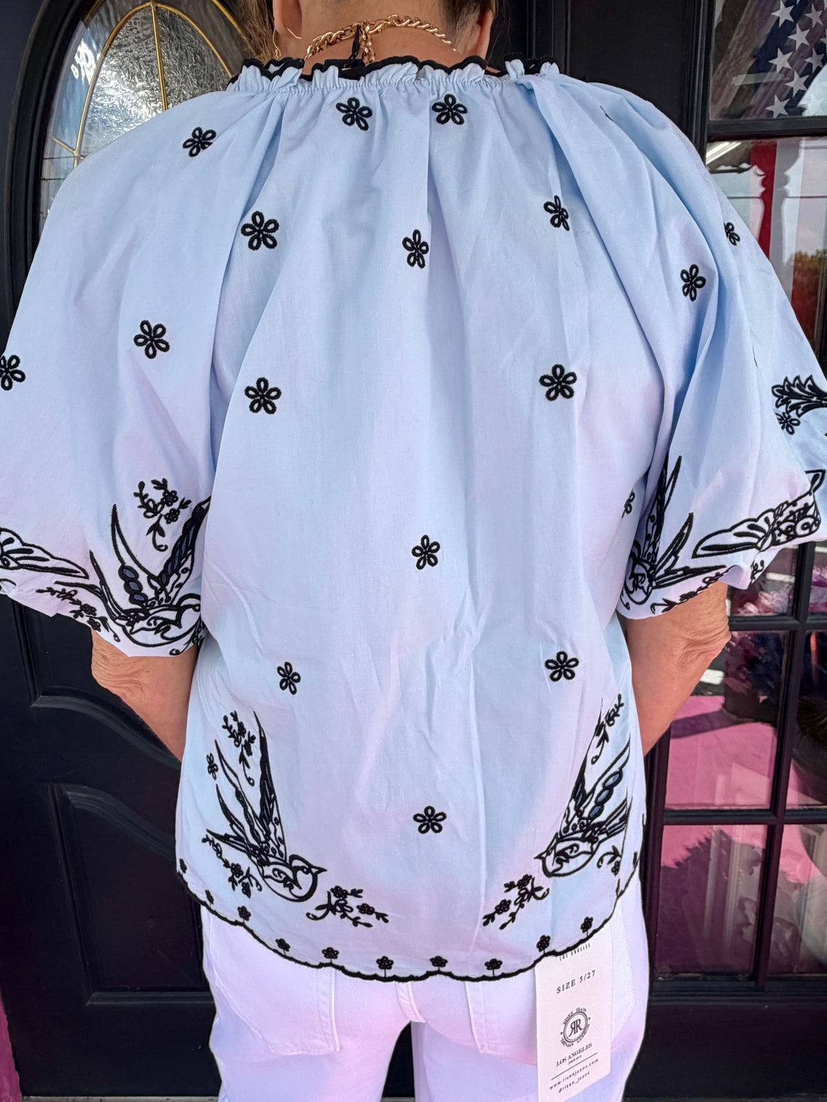 Juanita Blue Top